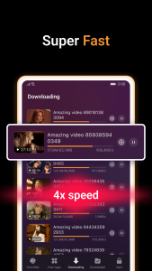 اسکرین شات برنامه X Video Downloader & Player 4