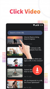 اسکرین شات برنامه Video downloader, download app 3