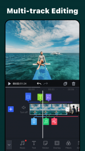 اسکرین شات 7 برنامه OviCut - Smart Video Editor