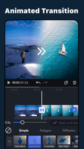 اسکرین شات 4 برنامه OviCut - Smart Video Editor