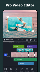 اسکرین شات 1 برنامه OviCut - Smart Video Editor