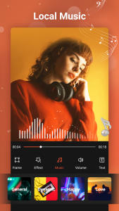 اسکرین شات 3 برنامه Photo Video Maker With Music