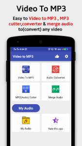 اسکرین شات برنامه Video to MP3 2