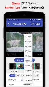 اسکرین شات برنامه Video to MP3 4