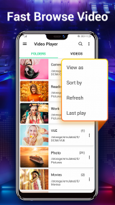 اسکرین شات 5 برنامه Video Player Media All Format