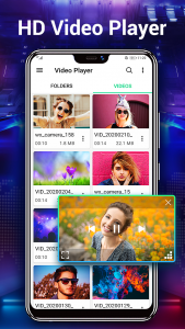 اسکرین شات 3 برنامه Video Player Media All Format