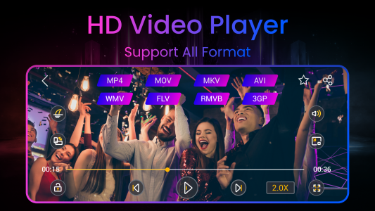 اسکرین شات برنامه Video Player All Format HiPlay 1