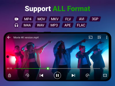 اسکرین شات برنامه Video Player All Format 1