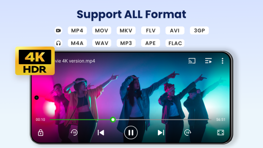 اسکرین شات 1 برنامه Video Player All Format