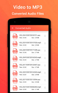 اسکرین شات برنامه Video to MP3 - Trim & Convert 8