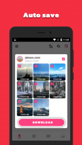 اسکرین شات 2 برنامه Video Downloader & Story Saver
