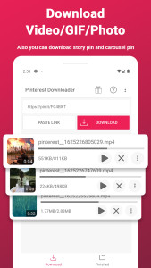 اسکرین شات 1 برنامه Video Downloader For Pinterest