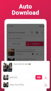 اسکرین شات برنامه Video Downloader For Pinterest 3