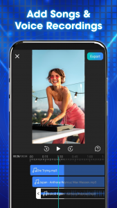 اسکرین شات 2 برنامه Add Music To Video & Photo