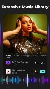 اسکرین شات برنامه Music Video Editor - inMelo 3