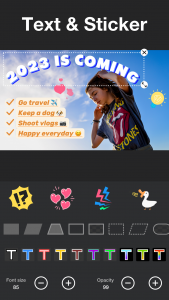 اسکرین شات برنامه Vlog video editor maker: VlogU 3