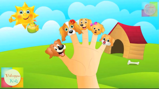 اسکرین شات برنامه Finger Family Rhymes for Kids 7