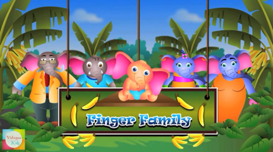 اسکرین شات برنامه Finger Family Rhymes for Kids 8