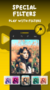 اسکرین شات 6 برنامه Snack point Video Status Maker