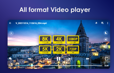 اسکرین شات 1 برنامه Video Player HD