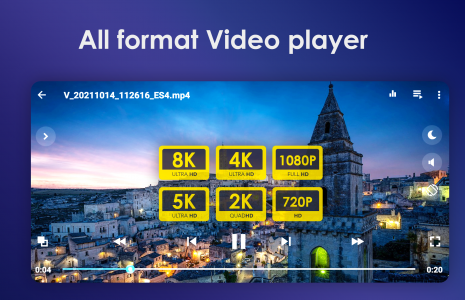 اسکرین شات برنامه Video Player HD 1