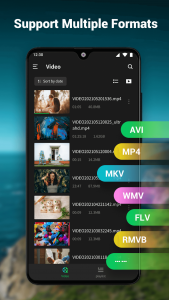 اسکرین شات 2 برنامه Video Player All Formats