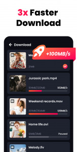 اسکرین شات 6 برنامه All Video Downloader & Player