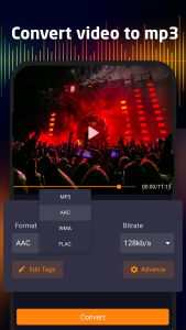 اسکرین شات برنامه MP3 Converter - Video to MP3 1