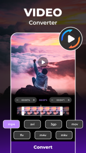 اسکرین شات 2 برنامه Video to MP3 - Media Converter