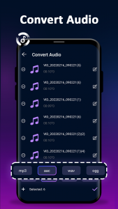 اسکرین شات برنامه Video to MP3 Audio Converter 3