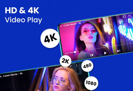 اسکرین شات 2 برنامه Video Player :VIDFO