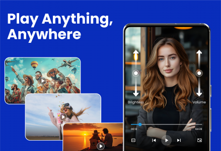 اسکرین شات 1 برنامه Video Player :VIDFO