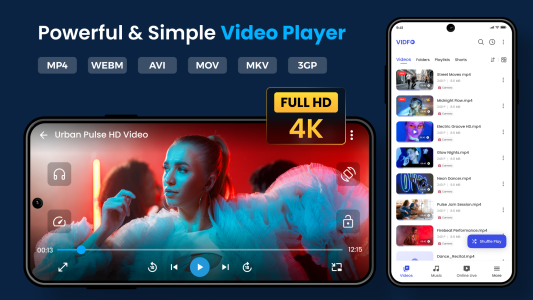 اسکرین شات 1 برنامه Video Player HD - All Formats