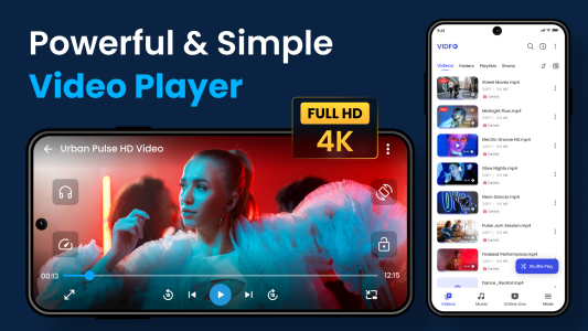 اسکرین شات 1 برنامه Video Player HD - All Formats