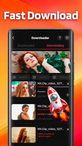 اسکرین شات برنامه Video Player - Download Video 3