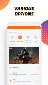 اسکرین شات 5 برنامه Screen Recorder - Vidma Record
