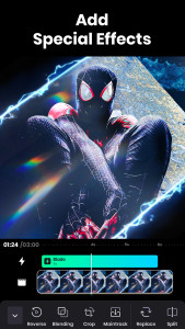 اسکرین شات 2 برنامه AI Video Editor - Vidma Cut AI