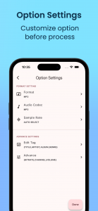اسکرین شات برنامه Video to MP3 Converter 4