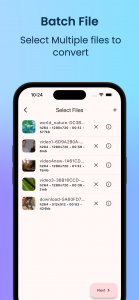 اسکرین شات برنامه Video to MP3 Converter 3
