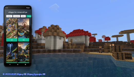 اسکرین شات 4 برنامه villages for minecraft pe