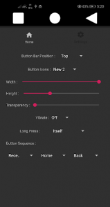 اسکرین شات برنامه SoftKey - Home Back Button 5