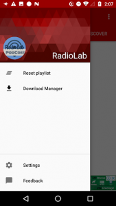 اسکرین شات برنامه RadioLab Pod 2