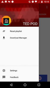 اسکرین شات برنامه TED POD ( Ted hour podcast) 4