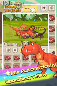 اسکرین شات بازی Idle Dinosaurs 1