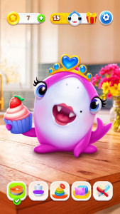 اسکرین شات 2 بازی My Shark - AR Virtual Pet Game