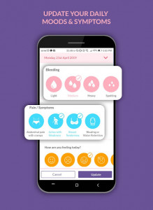 اسکرین شات برنامه Nyra – Period, Fertility & Ovulation Tracker App 5