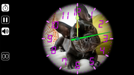 اسکرین شات 6 برنامه Analog clock