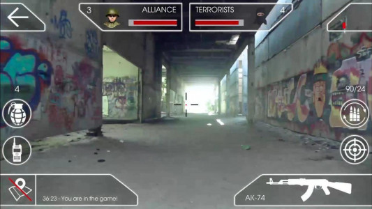 اسکرین شات بازی AR Warriors: Weapon camera & Augmented Shooter 1