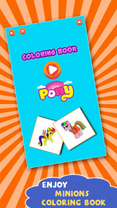 اسکرین شات بازی My Pony Game - Coloring Book 1