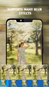 اسکرین شات برنامه Blur Background Dslr 7